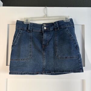 Celebrity Pink Denim Mini Skirt - Blue